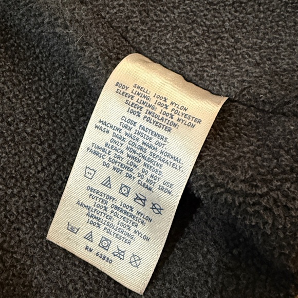 Lands' End squall Raspberry winter coat - Picture 4 of 7